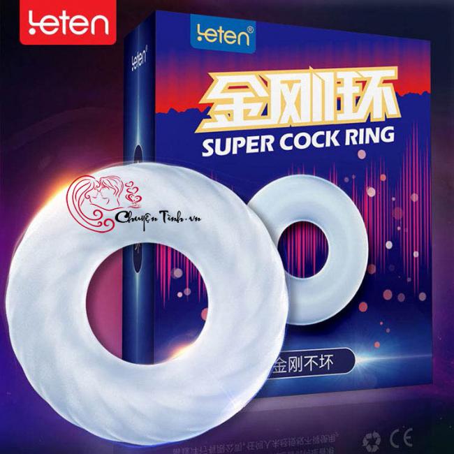 Vòng đeo chống xuất tinh sớm cao cấp Leten super cock