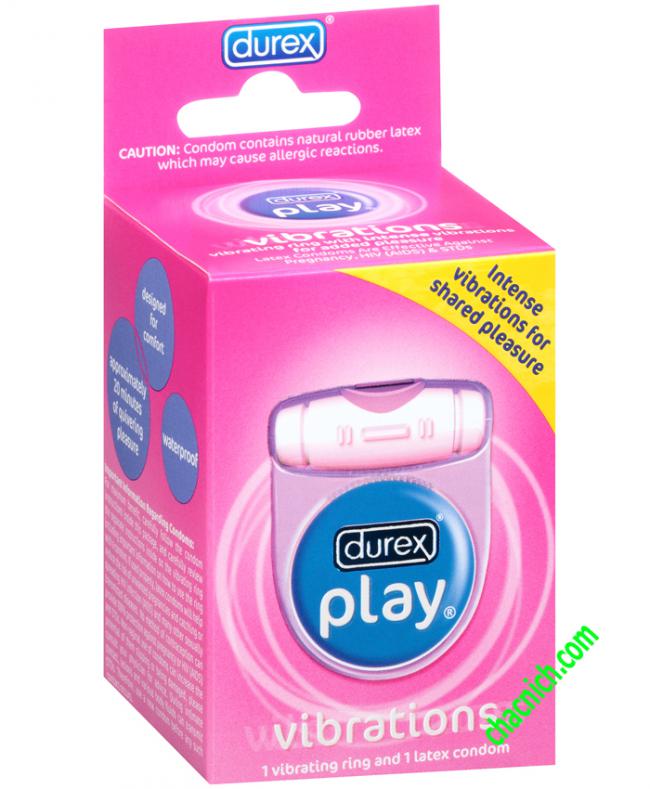 Vòng Rung tình yêu cao cấp Durex Play Vibrations