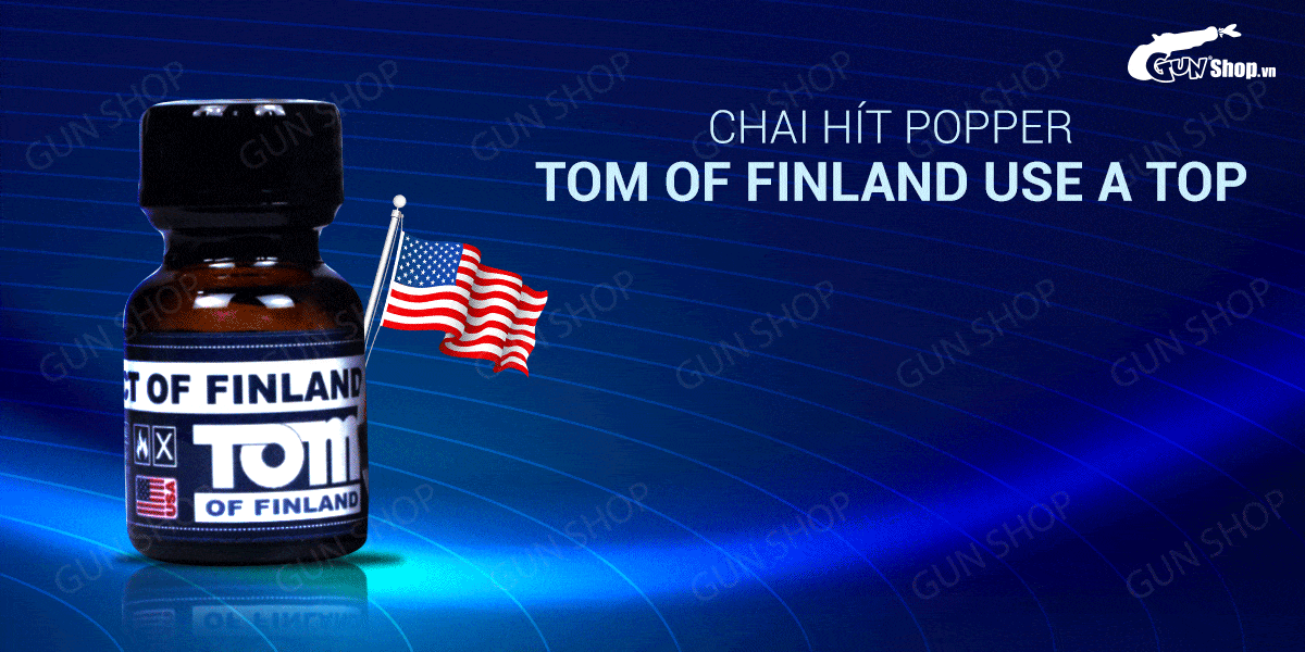 Popper Tom Of Finland cao cấp Mỹ tăng khoái cảm nhập khẩu chính hãng
