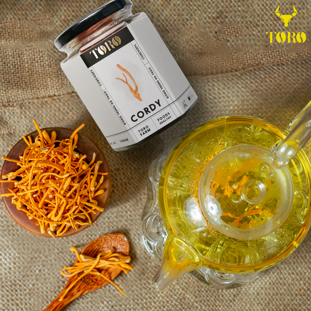 Đông trùng hạ thảo Toro sấy thăng hoa cải thiện sinh lý nam bồi bổ