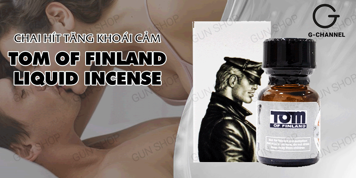 Popper Tom of Finland 10ml Mỹ tăng khoái cảm thư giãn quan hệ đồng tính