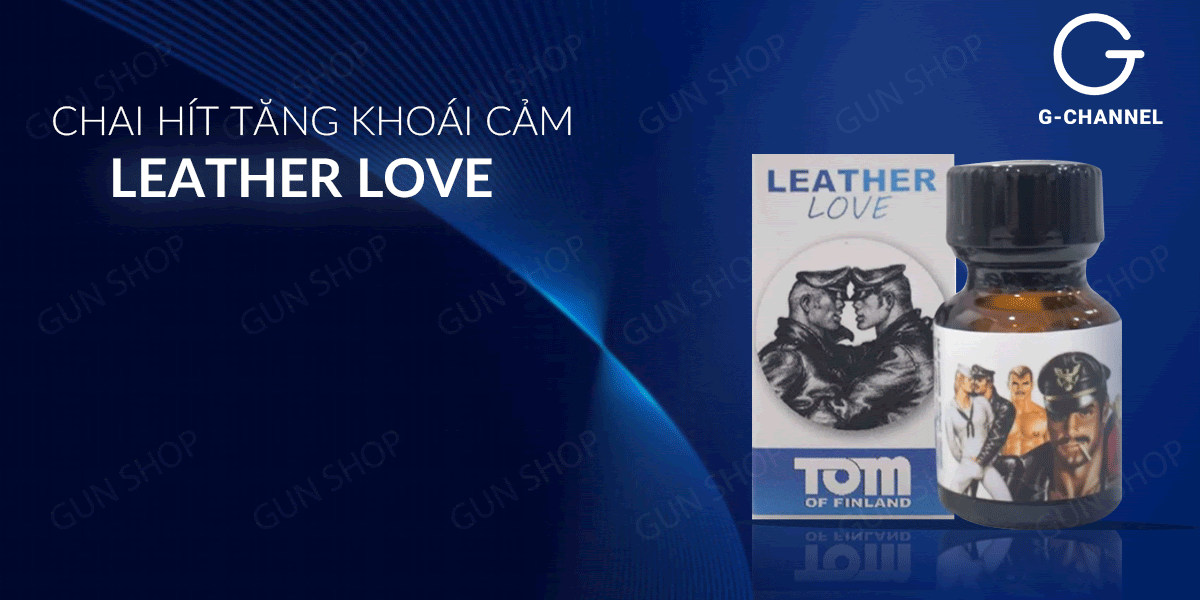 Popper Tom Of Finland Leather Love 10ml tăng khoái cảm đồng tính