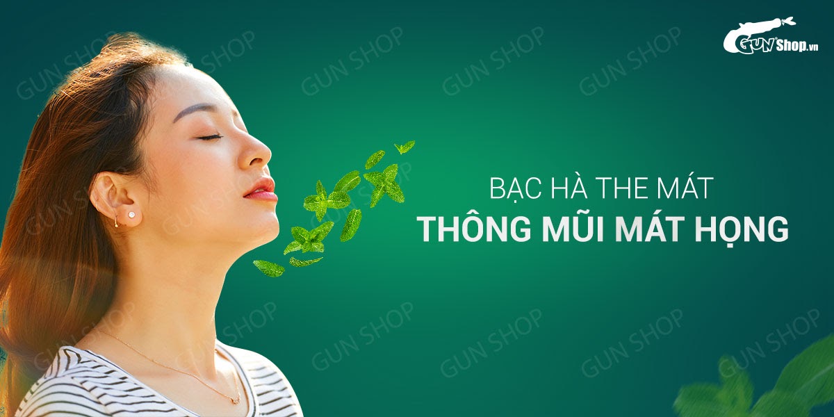  Giá sỉ Kẹo ngậm BJ phòng the hương bạc hà - kẹo tình yêu Mastic Mint kẹo đổi gió tăng hưng phấn mới nhất