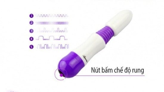Máy massage điểm G 16 chế độ rung sextoy Nhật bản hot