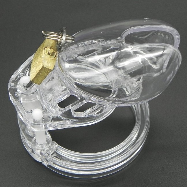 Khóa dương vật KC99 nhựa y tế trong suốt, kích thích hưng phấn