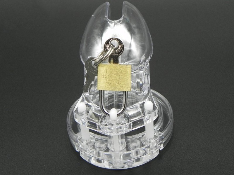 Khóa dương vật KC99 nhựa y tế trong suốt, kích thích hưng phấn