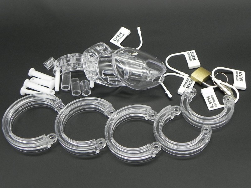 Khóa dương vật KC99 nhựa y tế trong suốt, kích thích hưng phấn