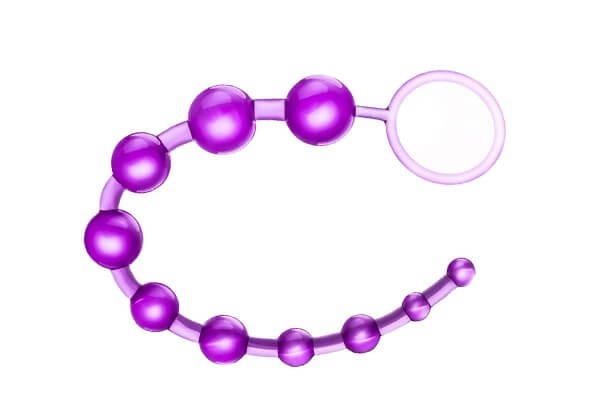 Chuỗi hạt kích thích hậu môn silicon y tế mềm an toàn cho người dùng