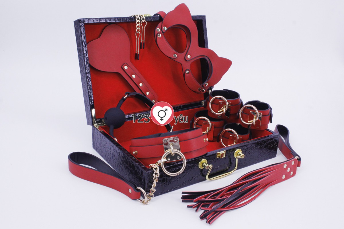 Bộ 8 món đồ chơi bạo dâm cao cấp sang trọng giúp tăng khoái cảm