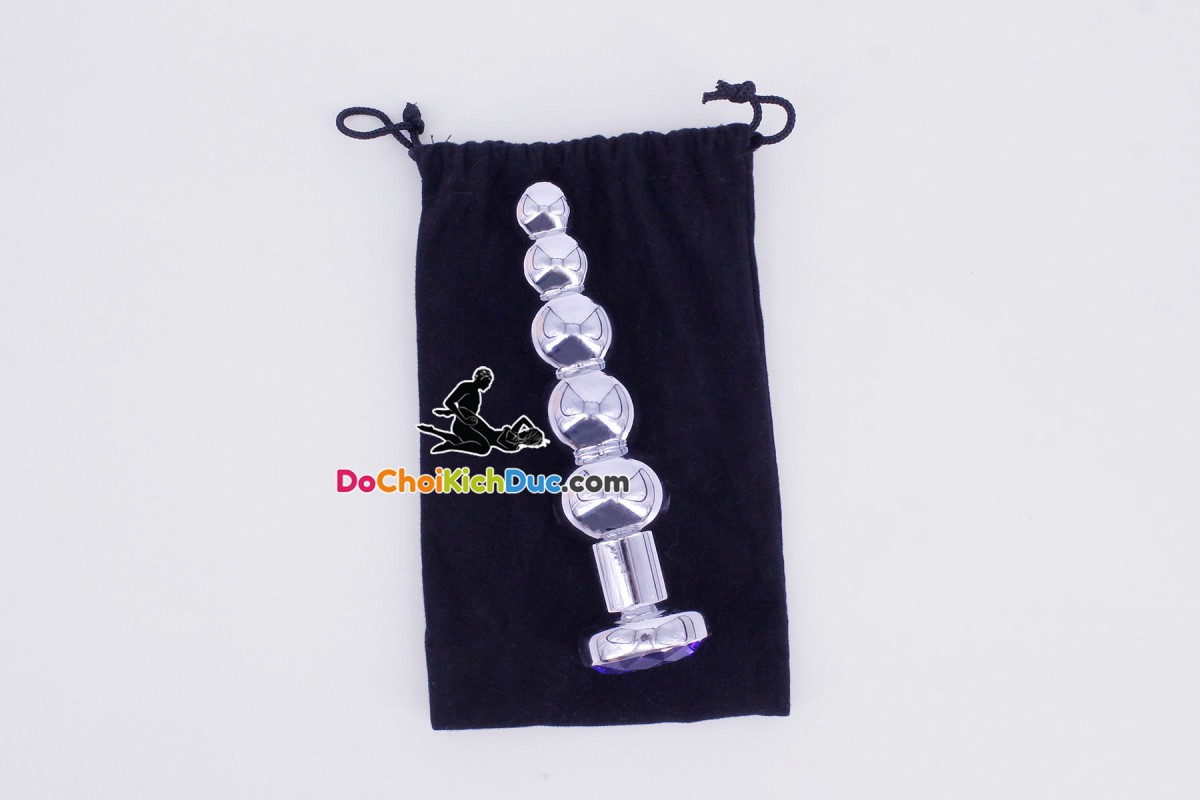  Bán Dụng cụ kích thích hậu môn Inox chân dế pha lê nhập khẩu