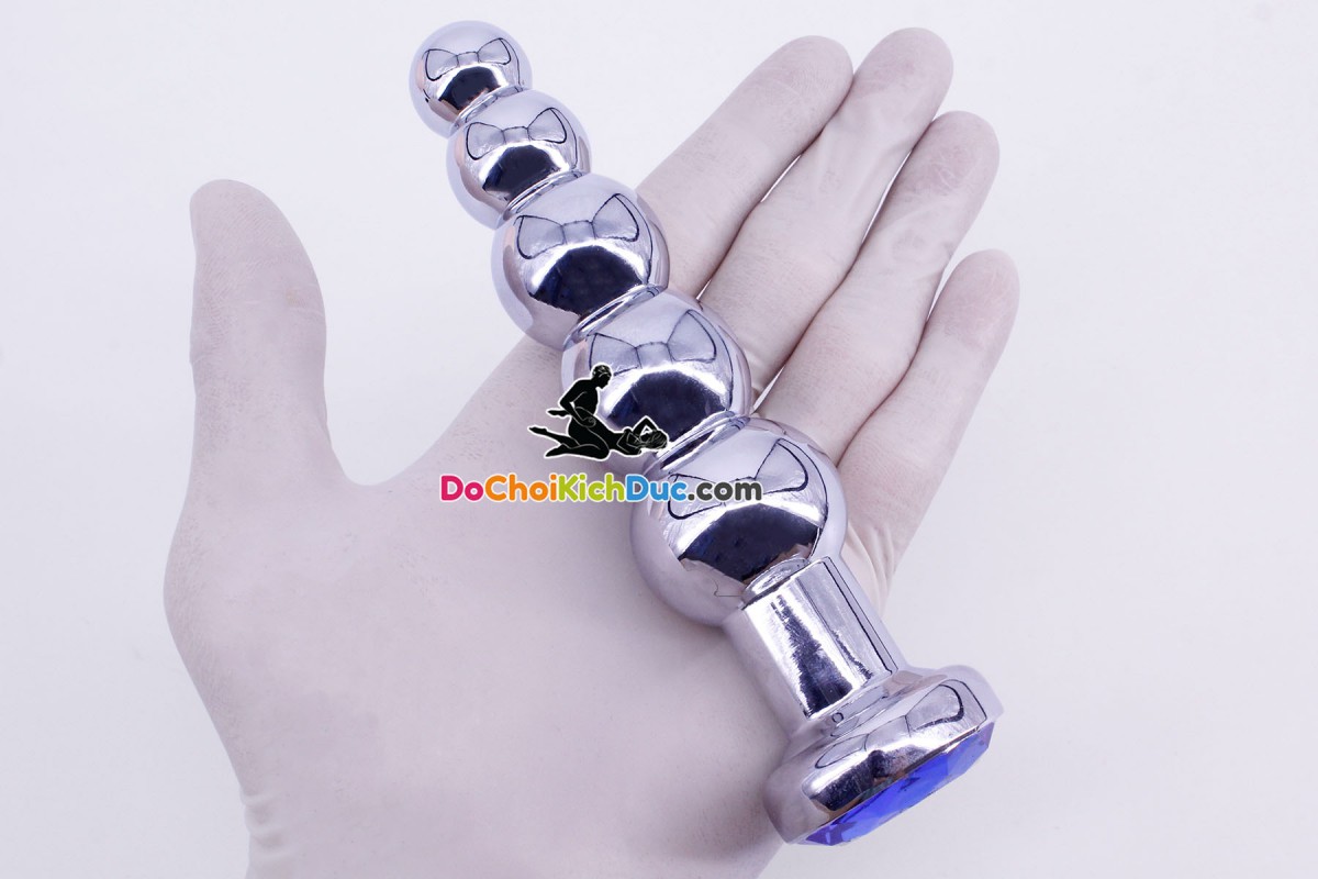  Bán Dụng cụ kích thích hậu môn Inox chân dế pha lê nhập khẩu