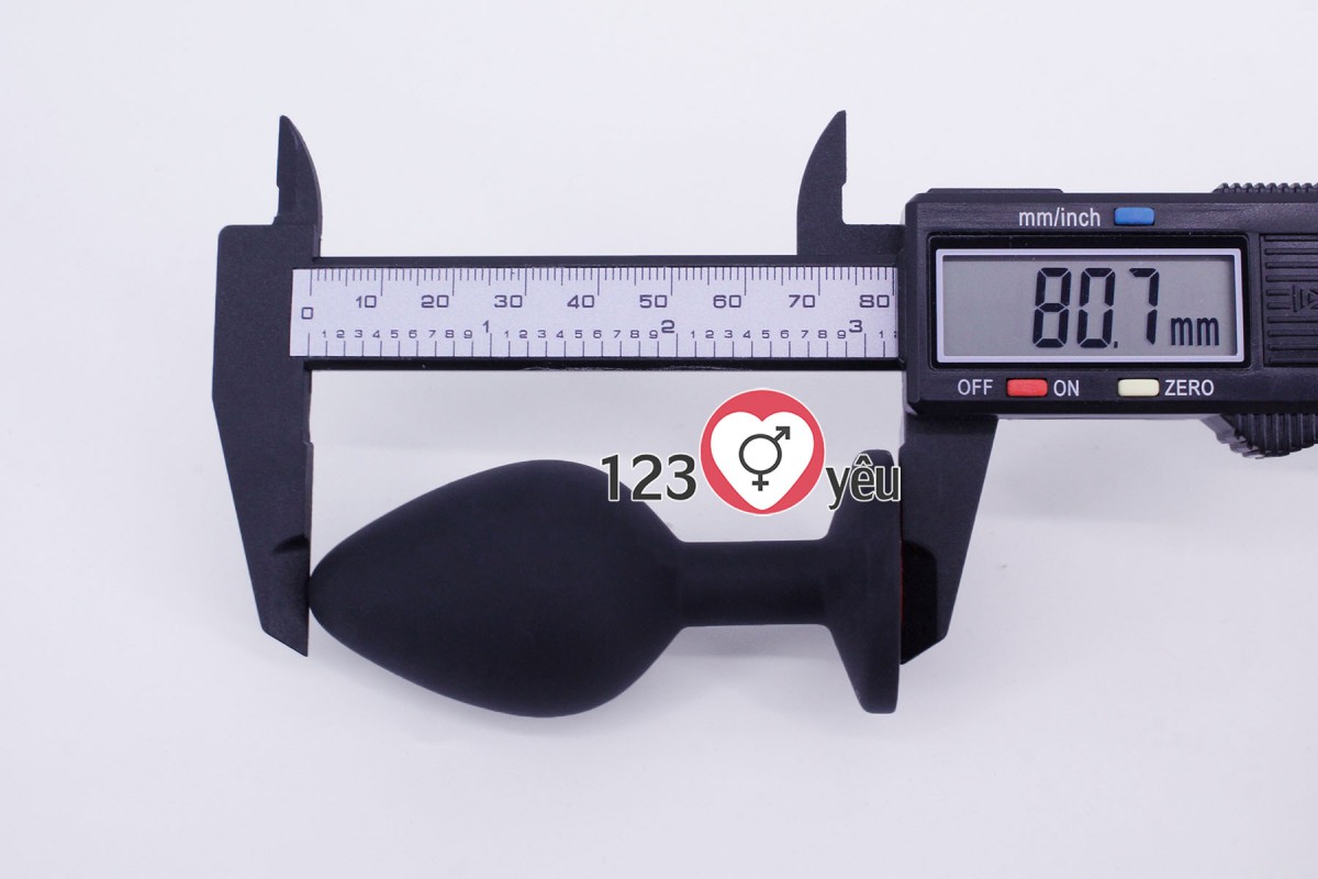 Dụng cụ silicon kích thích hậu môn an toàn, chống thấm nước