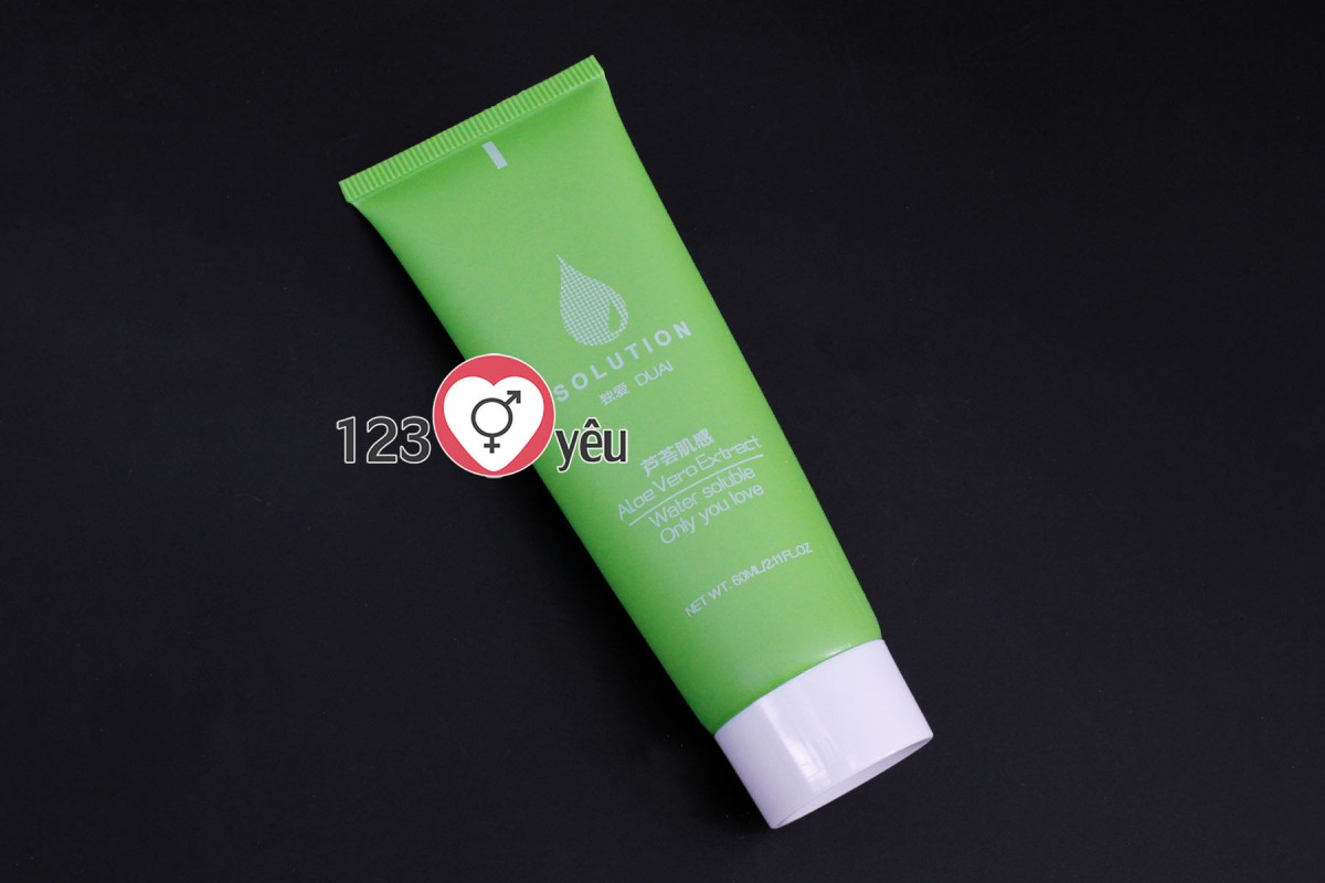 Gel bôi trơn Solution 60ml mềm mại an toàn không dính
