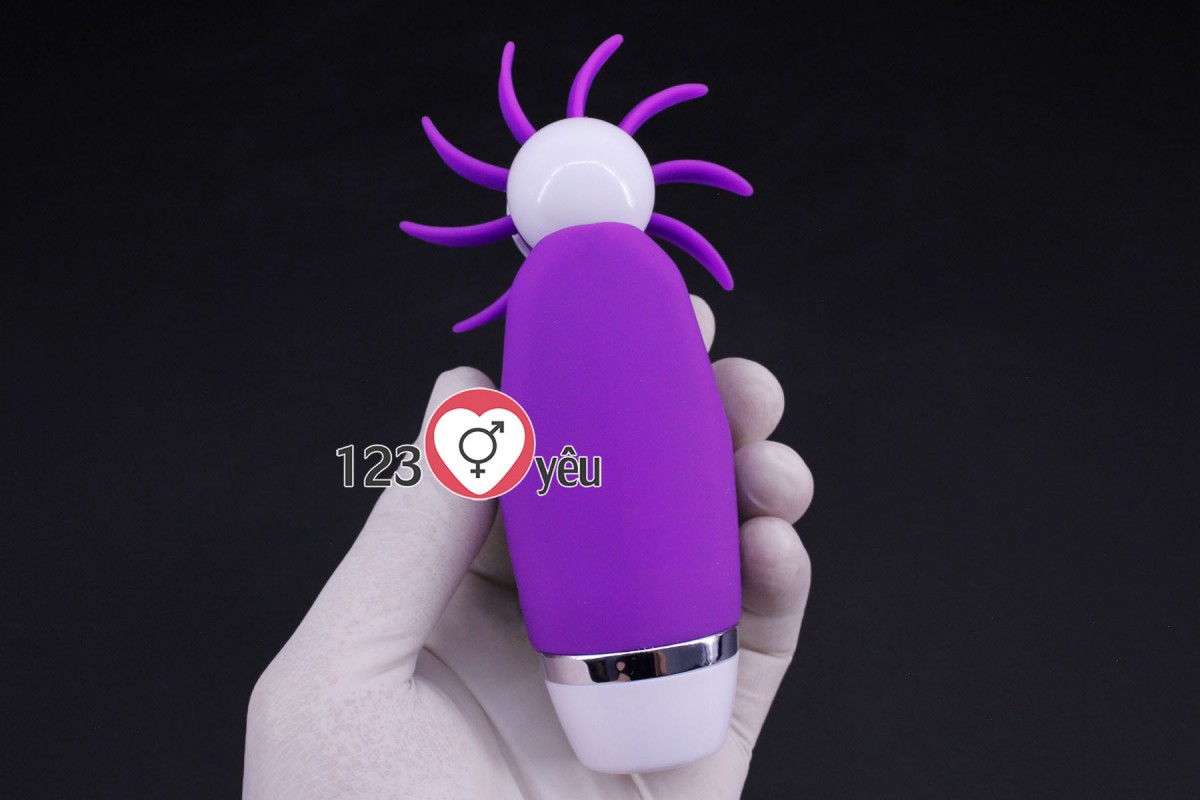 Lưỡi xoay massage âm đạo Intoxicated 7 tần số silicon ABS cao cấp