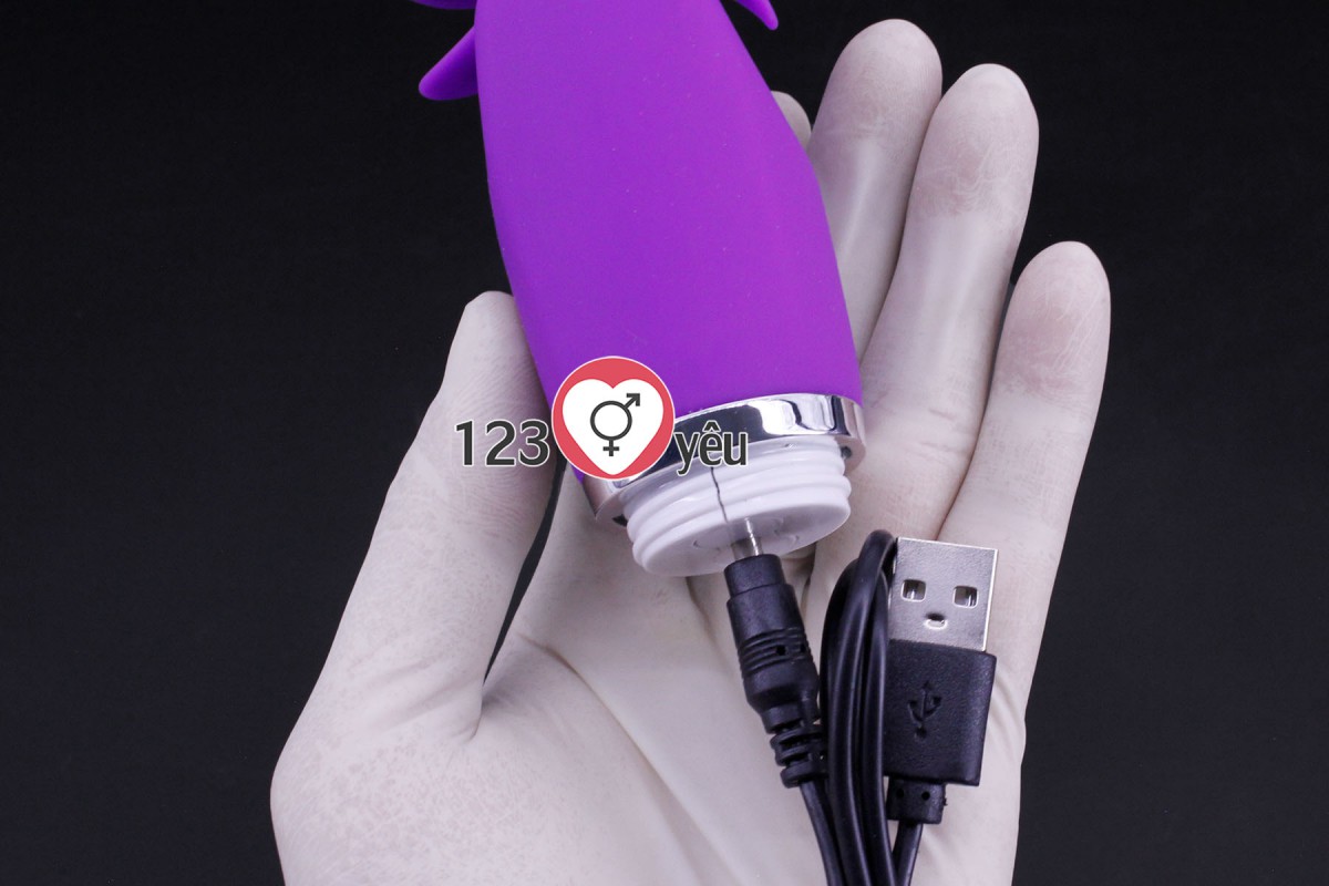 Lưỡi xoay massage âm đạo Intoxicated 7 tần số silicon ABS cao cấp