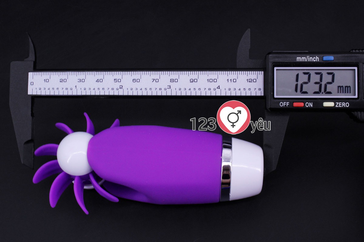 Lưỡi xoay massage âm đạo Intoxicated 7 tần số silicon ABS cao cấp