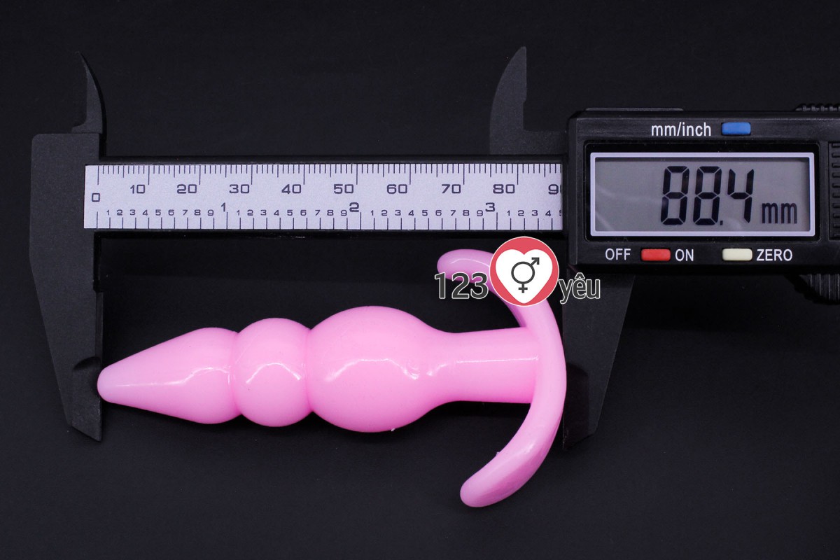 Dụng cụ kích thích hậu môn silicon y tế mềm mịn massage sinh lý tốt