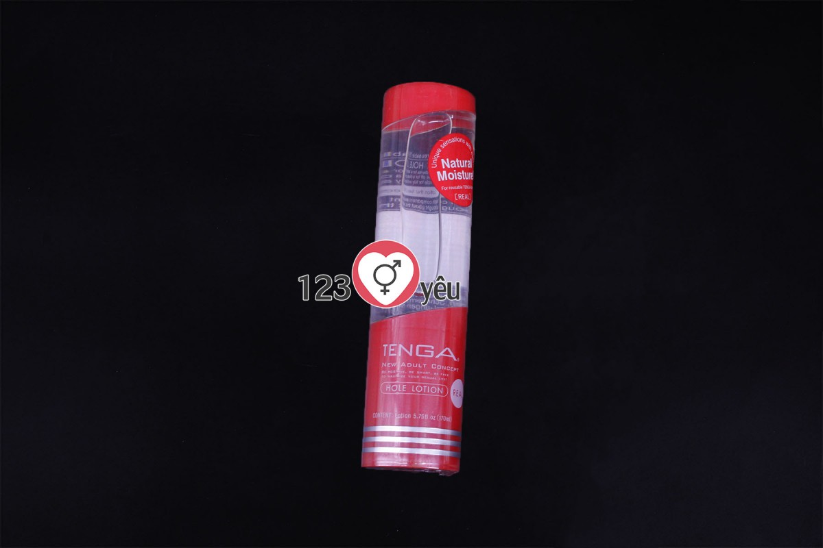 Gel bôi trơn Tenga Hole Lotion REAL tạo khoái cảm dung tích lớn 170ml