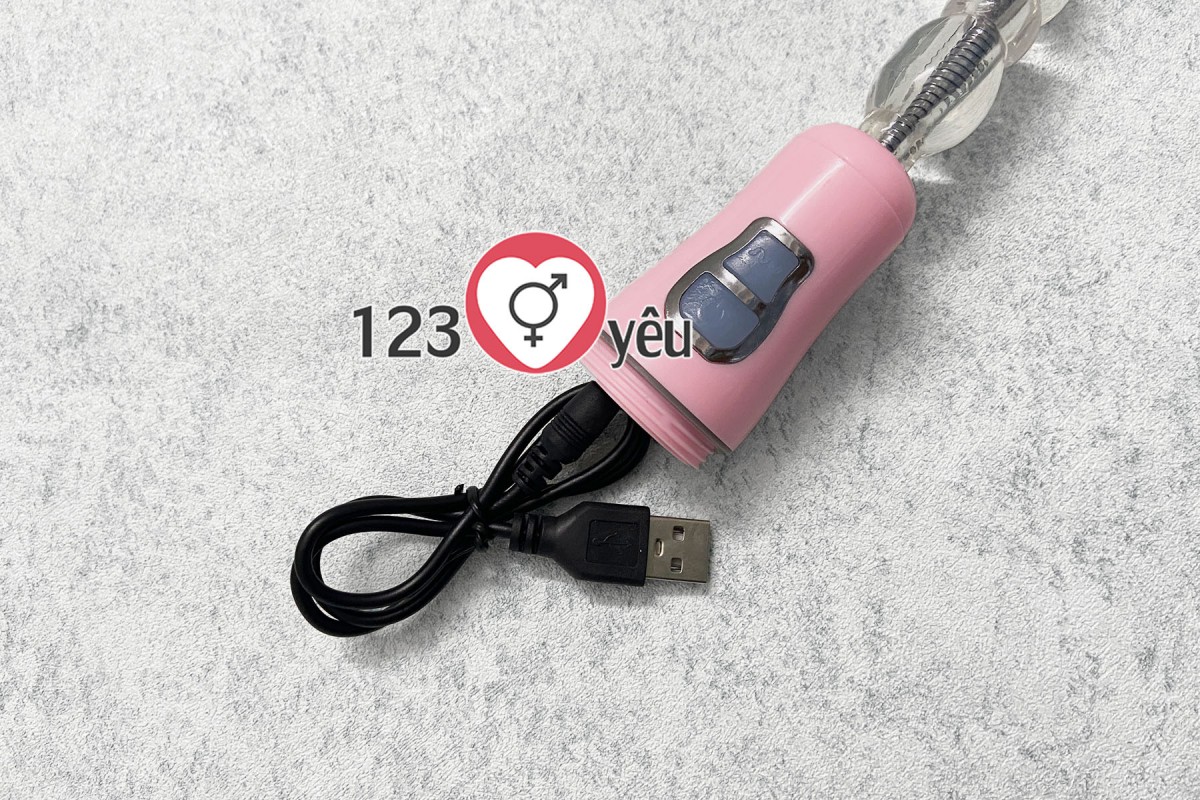 Dụng cụ kích thích hậu môn Distortion rung cong 6 chế độ sạc pin
