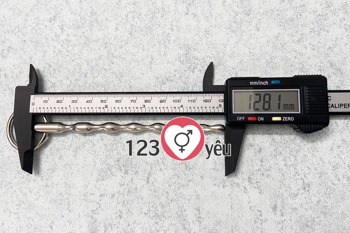 Dụng cụ kích thích niệu đạo inox không gỉ an toàn free size