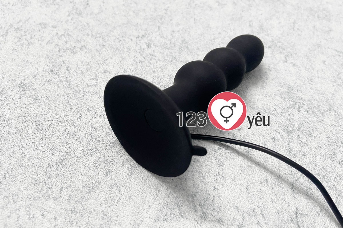 Đồ chơi kích hậu 3 nấc đế đính tường silicon mềm rung mạnh