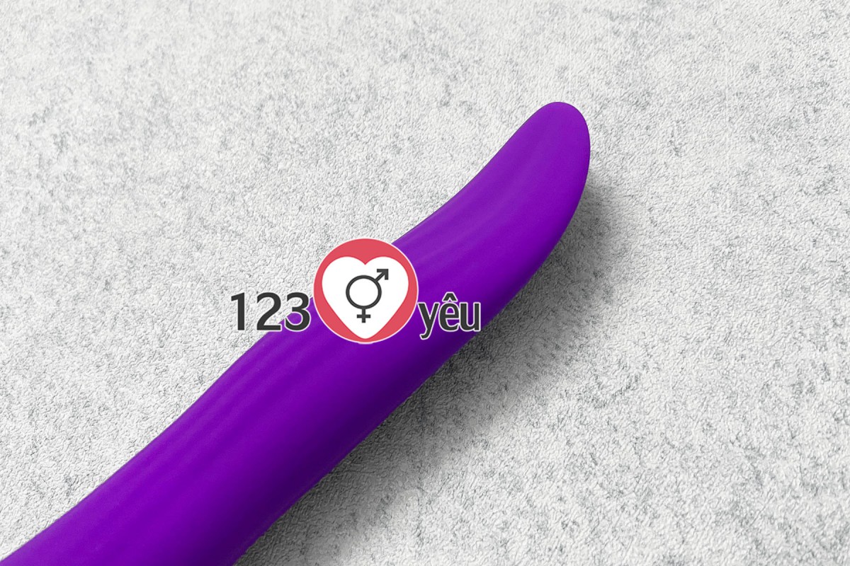Lưỡi Massage Âm Đạo G Cunnilingus Silicon An Toàn Rung Cảm Ứng 10 Tần Số