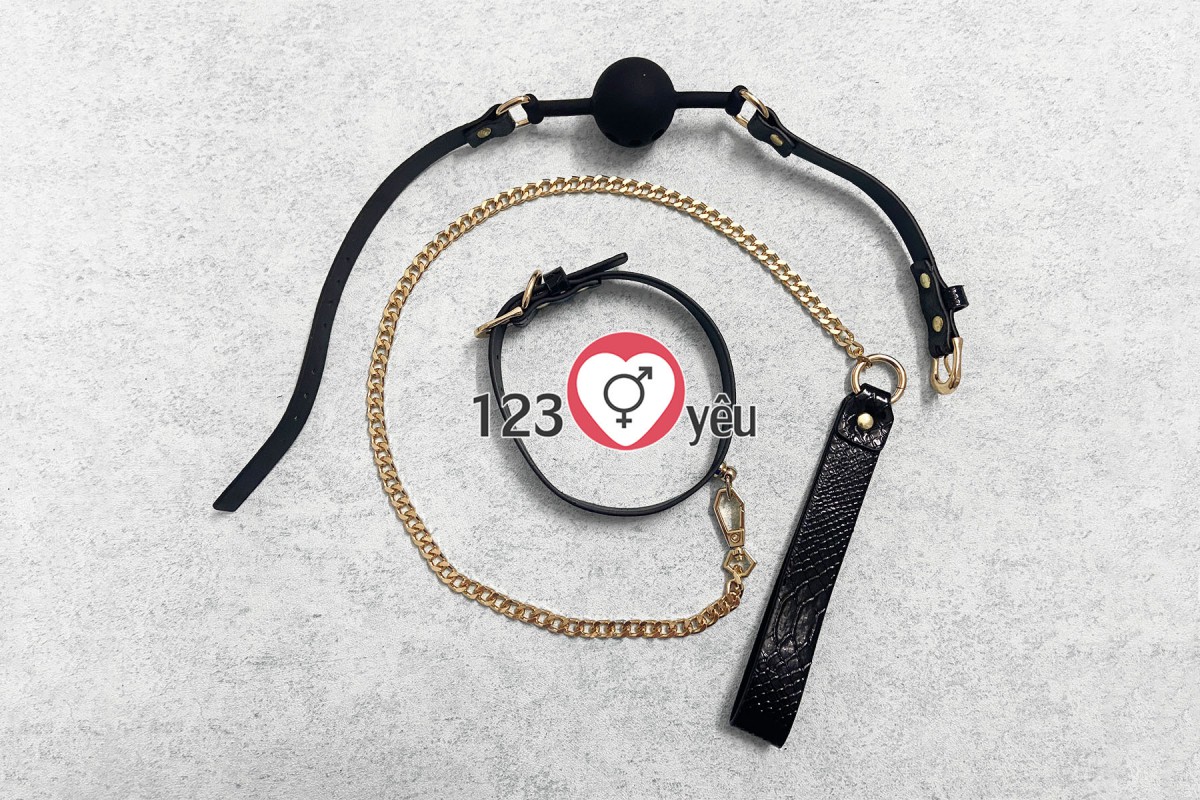 Đồ chơi bạo dâm 10 món vân da đen kích thích khoái cảm nam nữ cao cấp