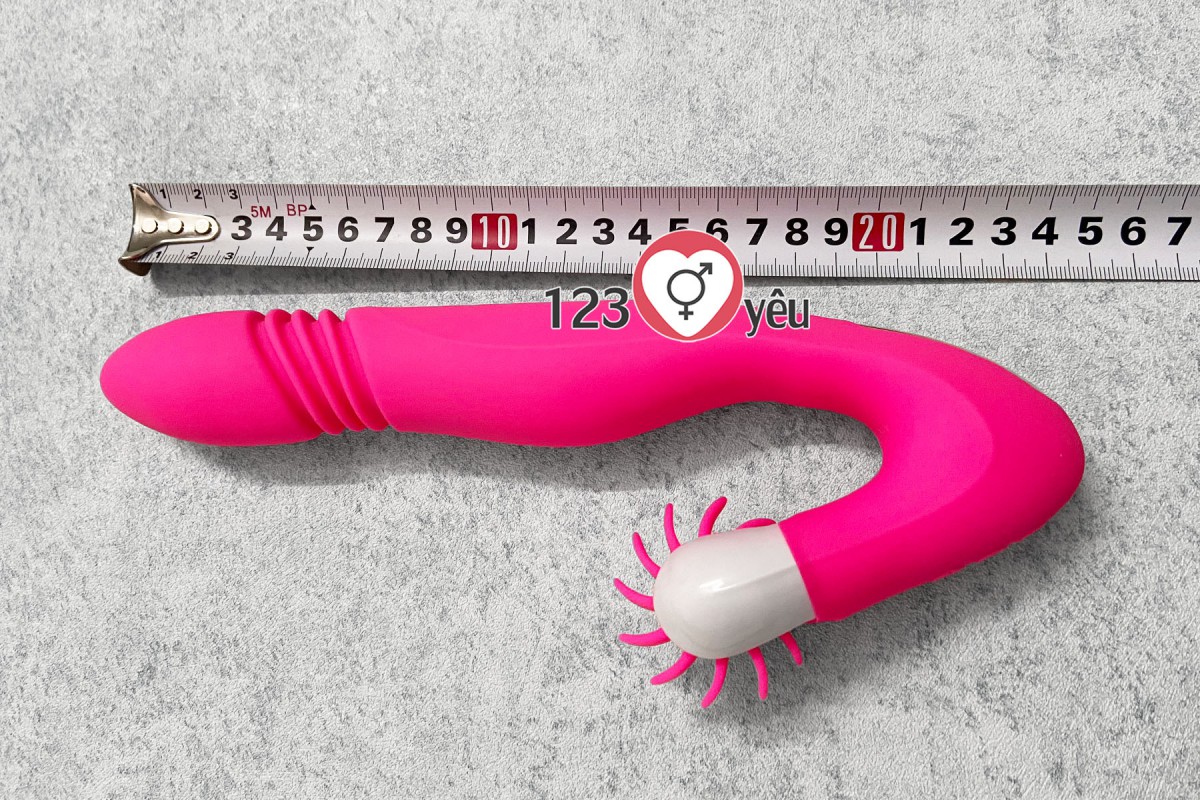 Lưỡi liếm Mannuo 15 chế độ rung ngoáy massage điểm G