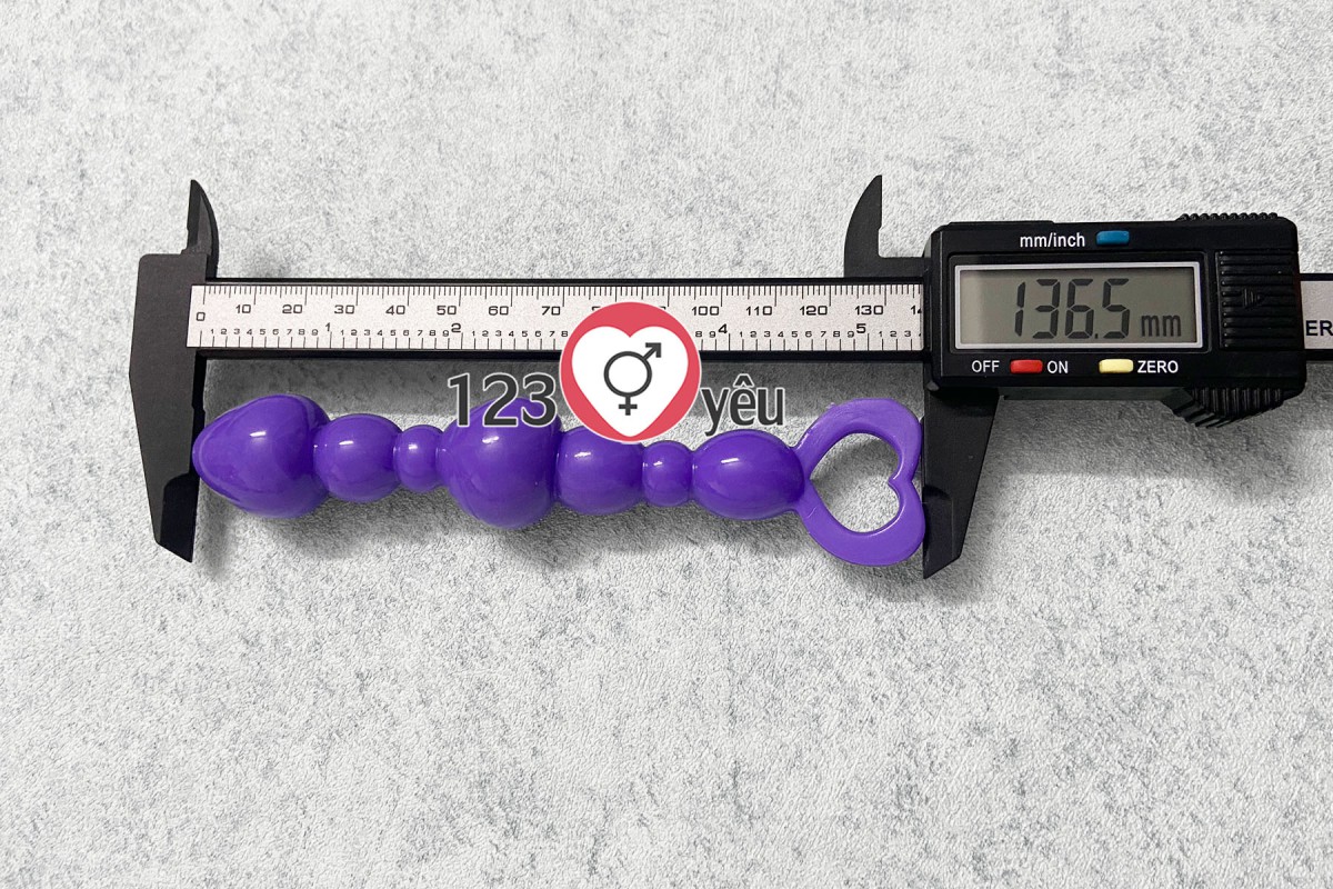 Dụng cụ kích thích hậu môn trái tim silicon mềm mại Dụng cụ kích thích hậu môn trái tim silicon mềm mại