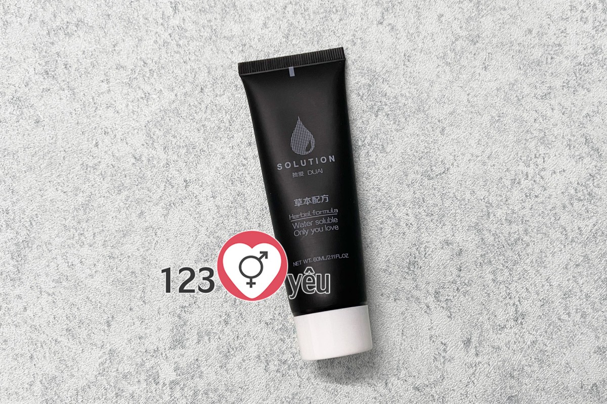 Gel bôi trơn gốc nước Solution Thái Lan dịu nhẹ an toàn tình dục Gel bôi trơn gốc nước Solution Thái Lan dịu nhẹ an toàn tình dục