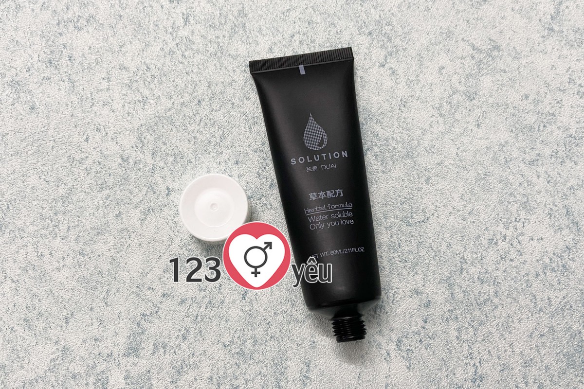 Gel bôi trơn gốc nước Solution Thái Lan dịu nhẹ an toàn tình dục Gel bôi trơn gốc nước Solution Thái Lan dịu nhẹ an toàn tình dục