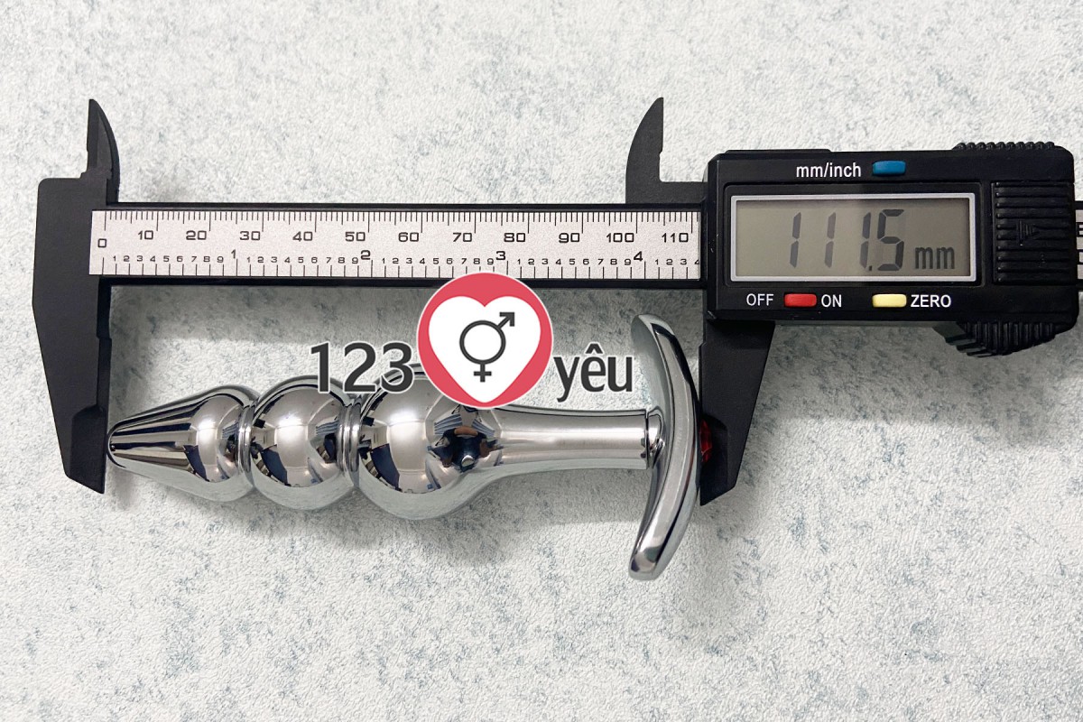 Massage hậu môn inox K3H50 kích thích, hỗ trợ giải tỏa sinh lý