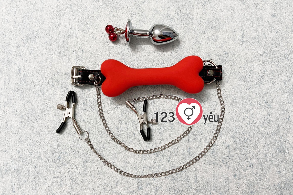 Bộ bạo dâm 8 món mặt nạ da trói tăng khoái cảm mạnh mẽ