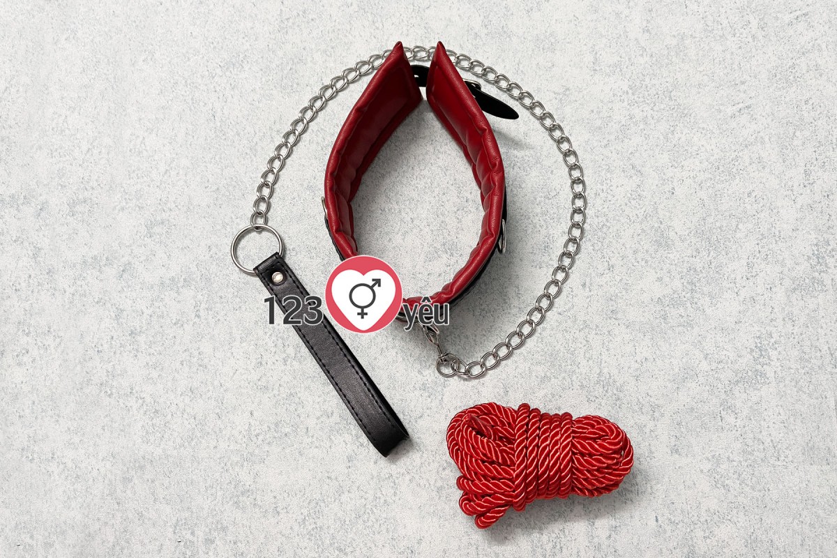 Bộ bạo dâm 8 món mặt nạ da trói tăng khoái cảm mạnh mẽ