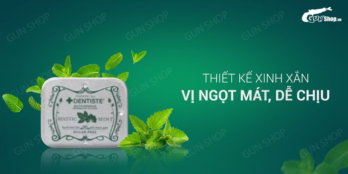  Giá sỉ Kẹo ngậm BJ phòng the hương bạc hà - kẹo tình yêu Mastic Mint kẹo đổi gió tăng hưng phấn mới nhất