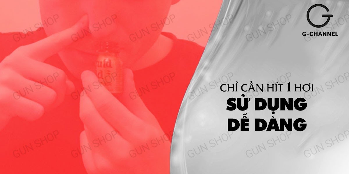 Popper C4 Red 10ml Mỹ thư giãn tăng khoái cảm mạnh mẽ