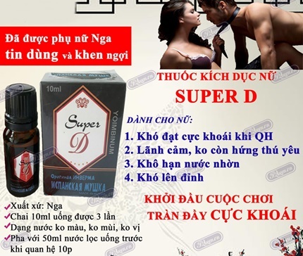 Thông tin Thuốc kích dục Super D kích thích nữ chính hãng Nga tác dụng mạnh chính hãng Thông tin Thuốc kích dục Super D kích thích nữ chính hãng Nga tác dụng mạnh chính hãng