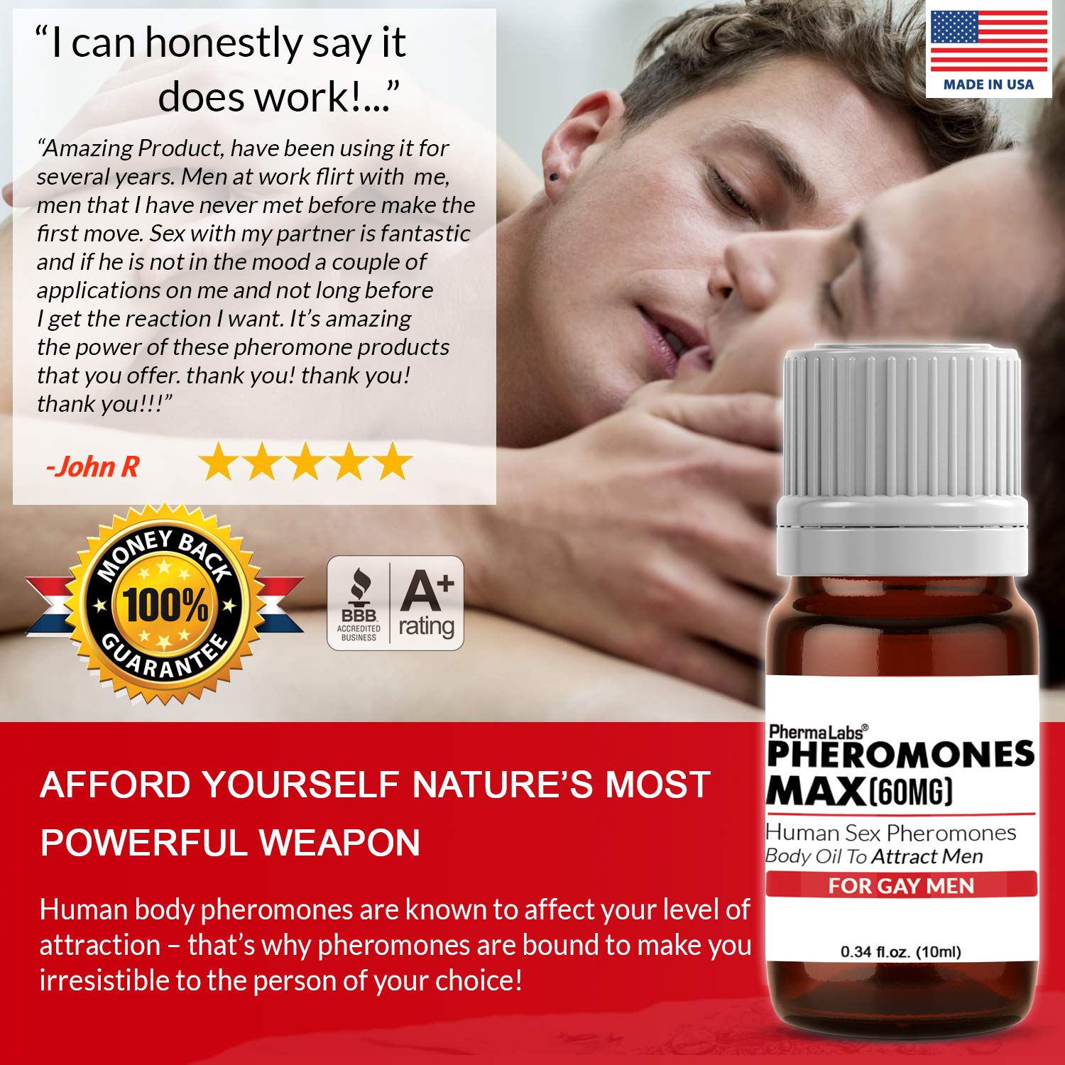 PhermaLabs Gay kích dục đồng tính nam Mỹ dạng thoa không tác dụng phụ