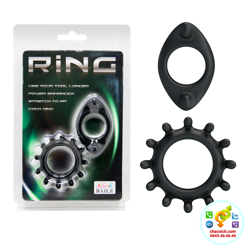 Vòng đeo kéo dài thời gian Cockring Prettylove Ring silicone mềm mại