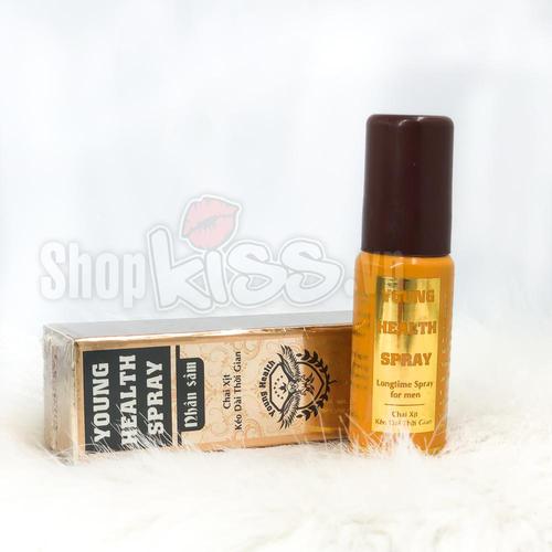 Xịt Young Health Spray nhân sâm kéo dài quan hệ