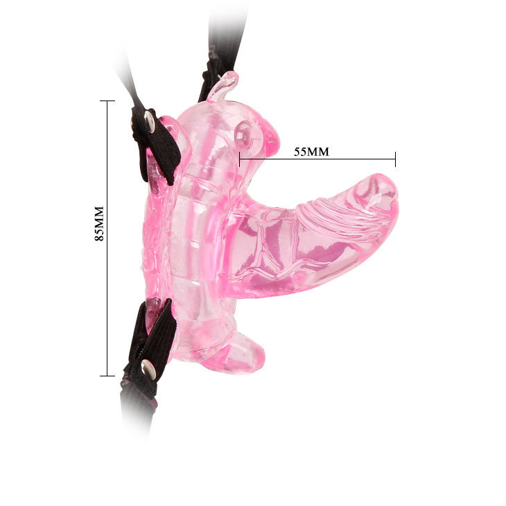 Dương Vật Giả Dây Đeo Bướm Rung Điều Khiển Từ Xa