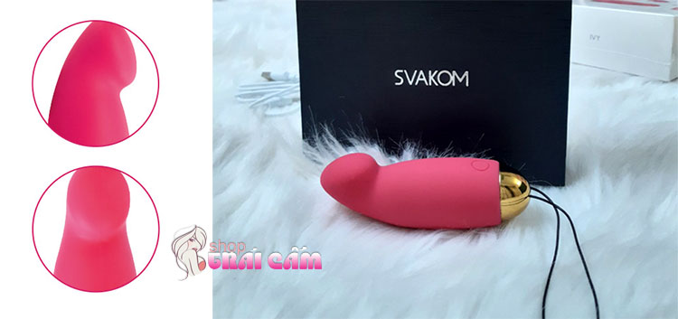 Trứng rung điều khiển xa Svakom IVY silicon cao cấp đa chế độ rung