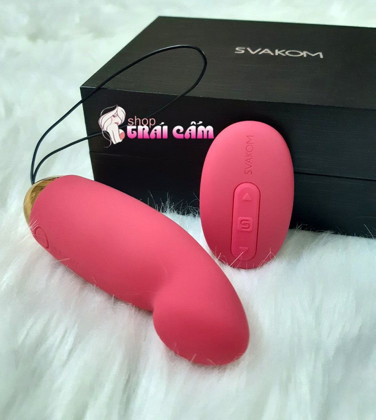 Trứng rung điều khiển xa Svakom IVY silicon cao cấp đa chế độ rung