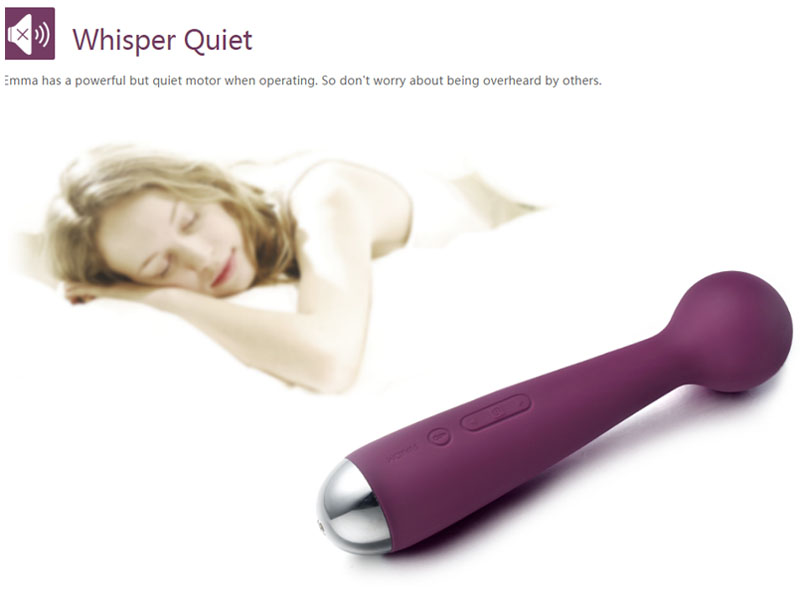 Chày rung cao cấp có sưởi âm Svakom Emma sextoy massage giảm stress hiệu quả