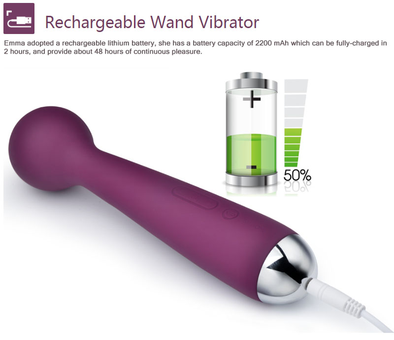 Chày rung cao cấp có sưởi âm Svakom Emma sextoy massage giảm stress hiệu quả