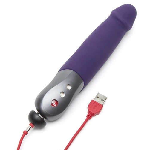 Dương vật giả rung thụt Real Fun Stronic kích thích điểm G cực khoái pin sạc