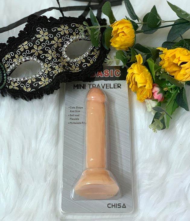 Dương vật mini Traveller silicon an toàn kích thích điểm G