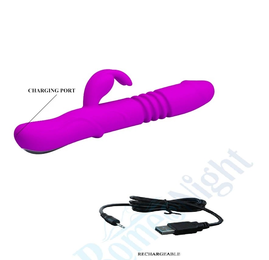 Dương vật rung thụt PrettyLove Ward silicon mềm mịn kích thích nữ