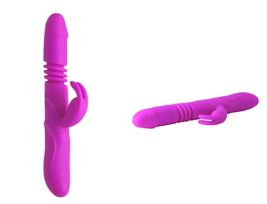 Dương vật rung thụt PrettyLove Ward silicon mềm mịn kích thích nữ