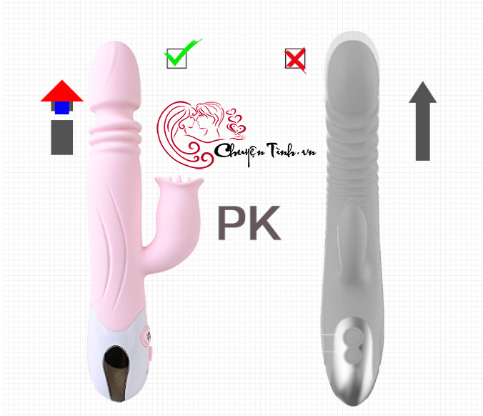 Dương vật rung thụt tự động Yeain silicon an toàn